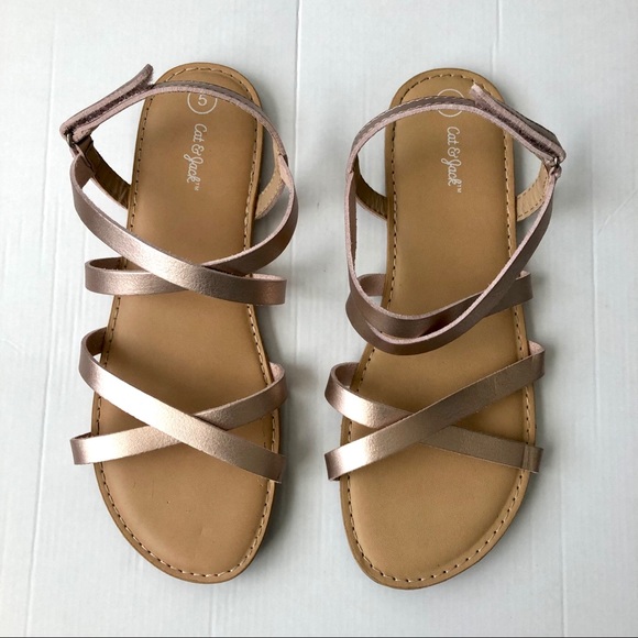 gold sandals size 5